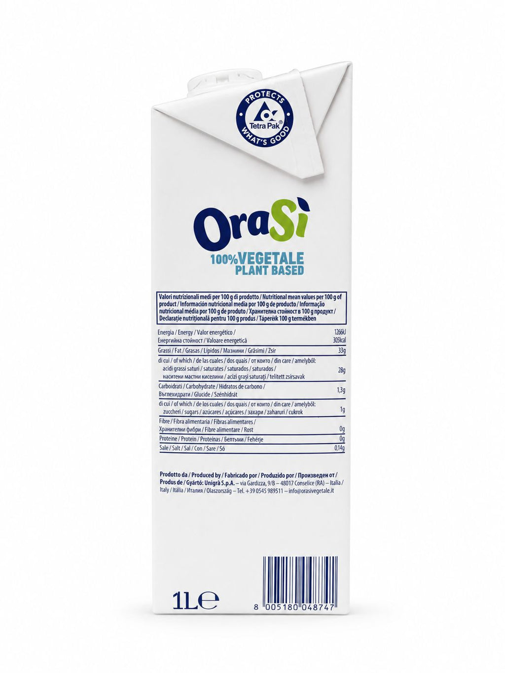Crema vegetal 1 L