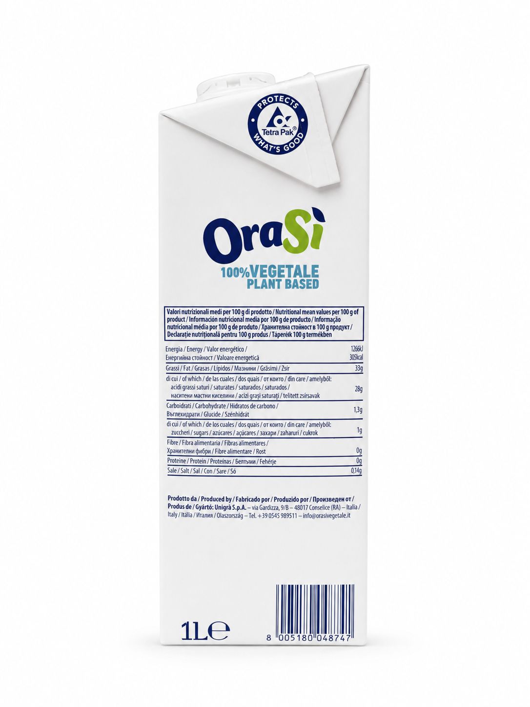 Crema vegetal 1 L