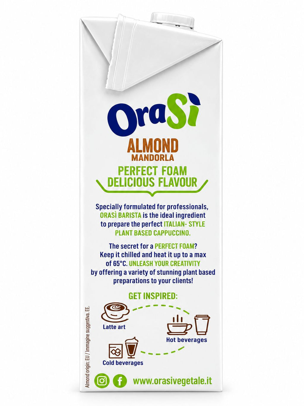 OraSi ALMENDRA Barista 1 Litro. (C12517)