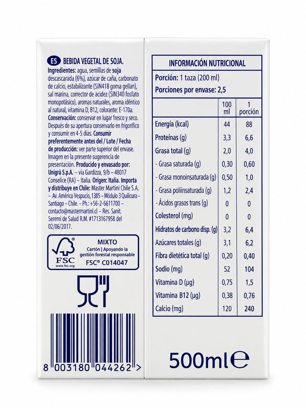 Soya 0,5 L