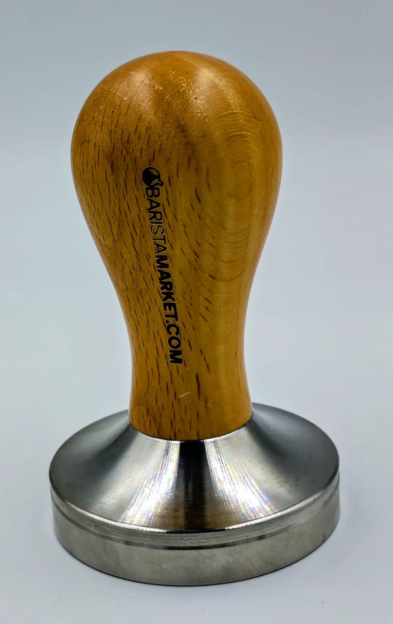 Tamper 58mm madera clara (JIA-06)